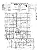 Audubon County Highway Map, Audubon County 1979 Published by Title Atlas